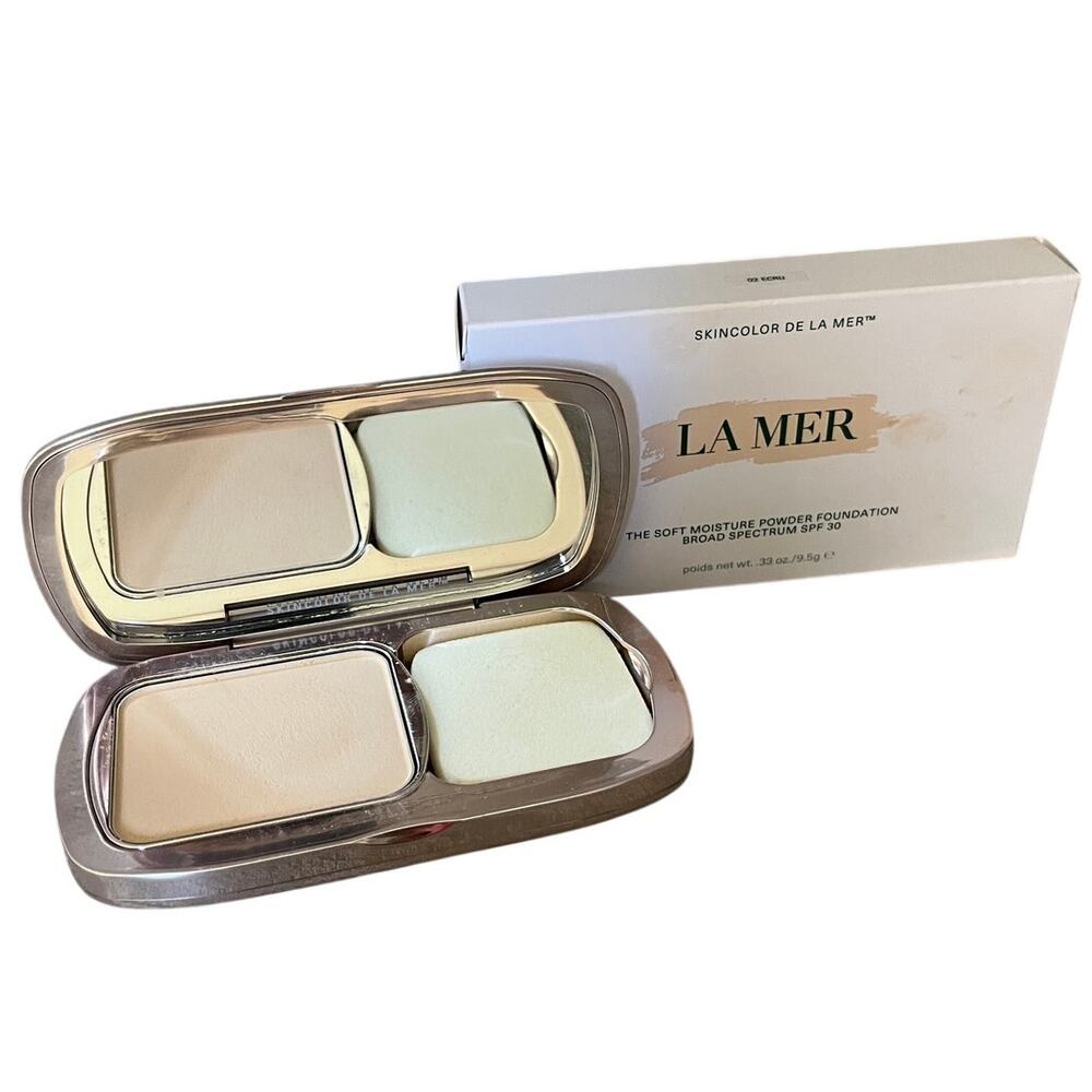 La Mer The Soft Moisture Powder Foundation 02 ECRU SPF 30 ~ Discontinued